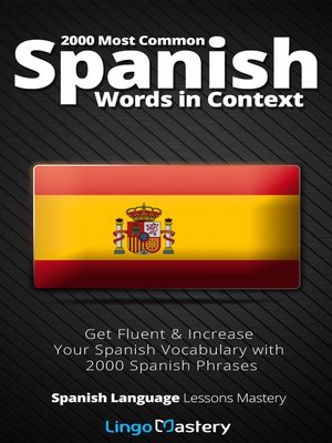 cover image of 2000 Most Common Spanish Words in Context